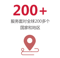 产品远销200多个国家和地区